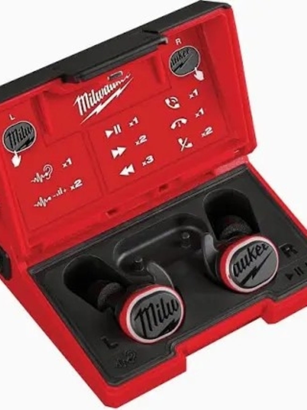 Milwaukee REDLITHIUM USB Bluetooth Jobsite Ear Buds